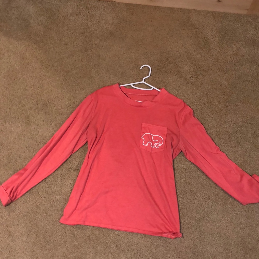 IvoryElla Pink Long Sleeve Top (M)